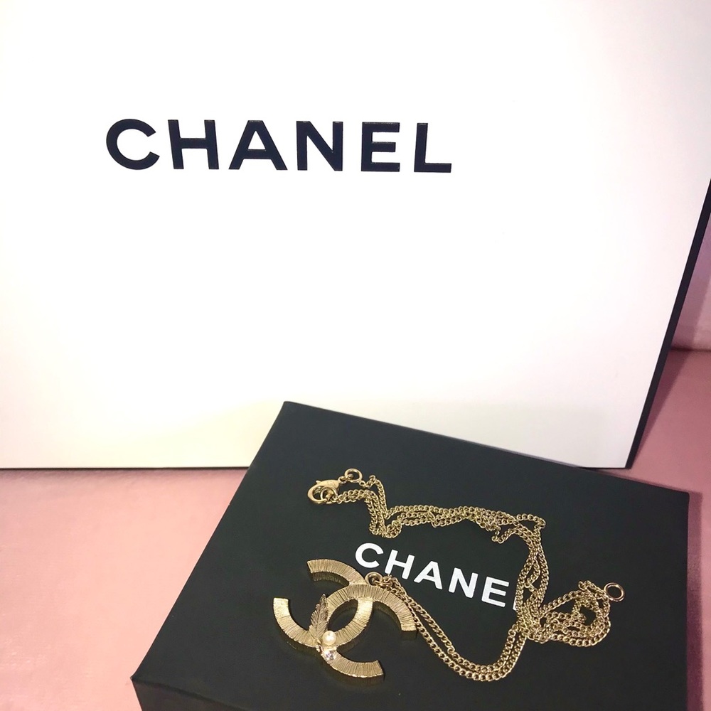 Authentic Chanel Gold Necklace